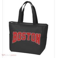 Boston Massachusetts Classic Curve Tote Bag thumb 3