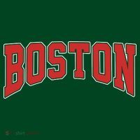 Boston Massachusetts Classic Curve Hoodie thumb 7