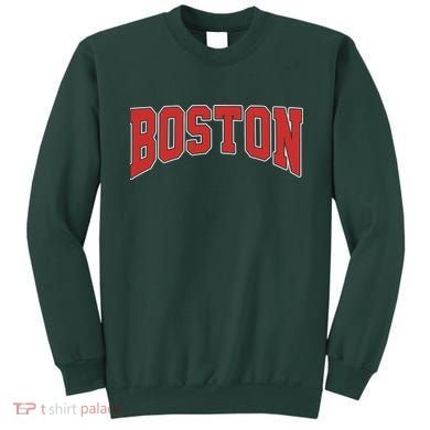 Boston Massachusetts Classic Curve Sweatshirt