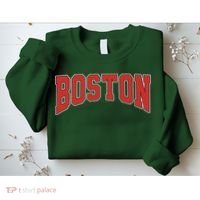 Boston Massachusetts Classic Curve Sweatshirt thumb 2