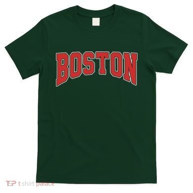 Boston Massachusetts Classic Curve T-Shirt