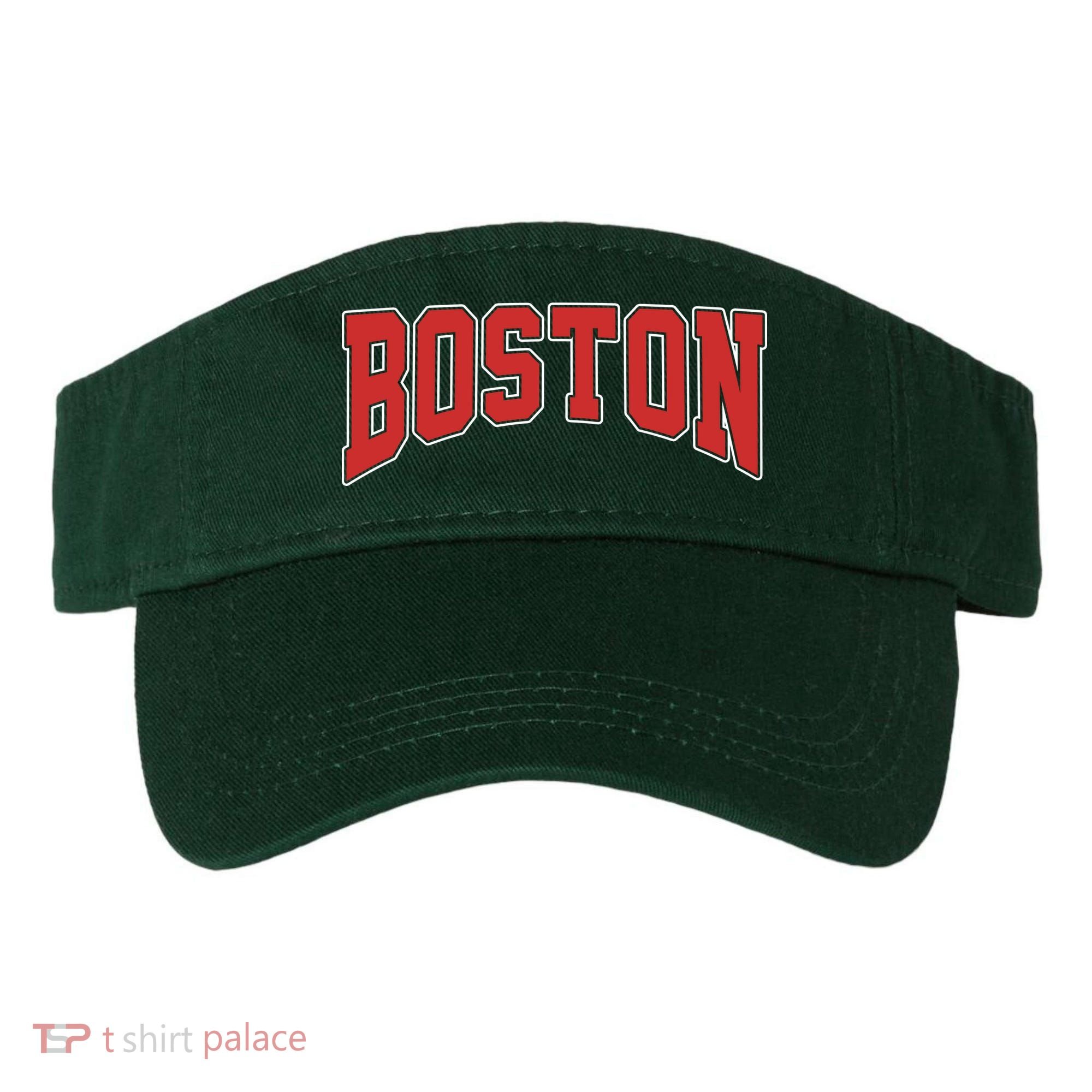 Boston Massachusetts Classic Curve Visor