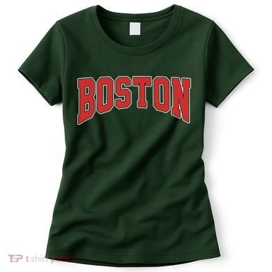Boston Massachusetts Classic Curve Women's T-Shirt