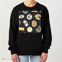 Bitcoin Money Currency Pixel Women's Sweatshirt thumb 0