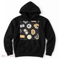 Bitcoin Money Currency Pixel Hoodie thumb 0