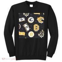 Bitcoin Money Currency Pixel Sweatshirt thumb 0