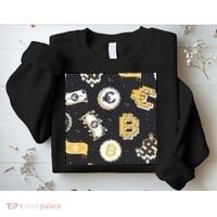 Bitcoin Money Currency Pixel Sweatshirt thumb 2