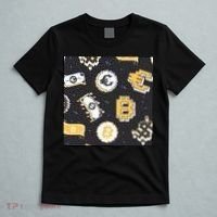 Bitcoin Money Currency Pixel T-Shirt thumb 5