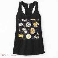 Bitcoin Money Currency Pixel Women's Tank Top thumb 0