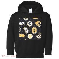 Bitcoin Money Currency Pixel Toddler Hoodie thumb 0