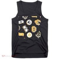 Bitcoin Money Currency Pixel Tank Top thumb 0