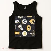 Bitcoin Money Currency Pixel Tank Top thumb 2