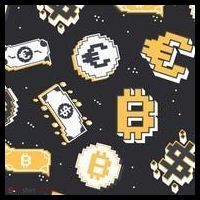 Bitcoin Money Currency Pixel Tank Top thumb 6