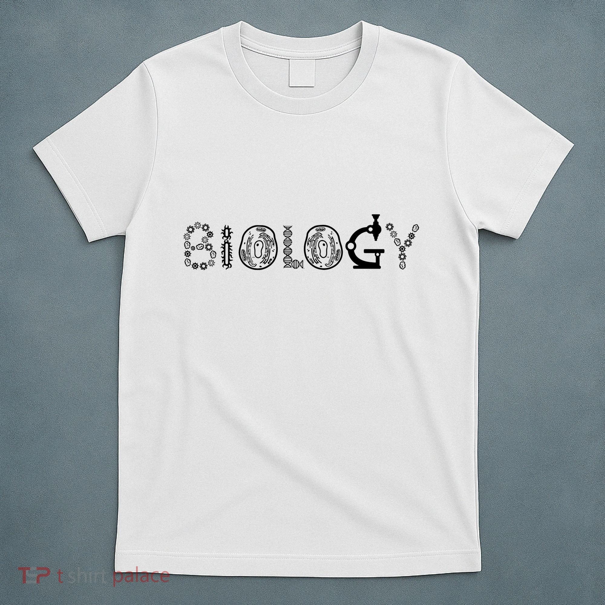 Biology Microscope Dna Teacher Paramecium Gift Idea T-Shirt