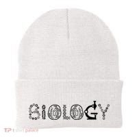 Biology Microscope Dna Teacher Paramecium Gift Idea Beanie thumb 0
