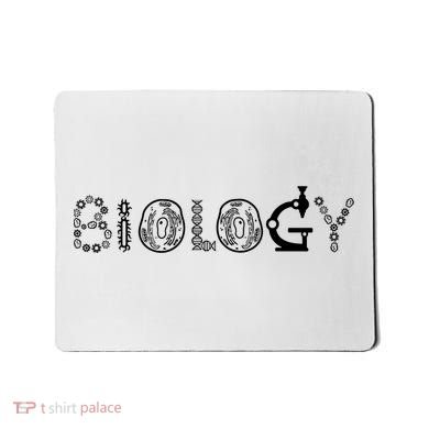 Biology Microscope Dna Teacher Paramecium Gift Idea Mousepad