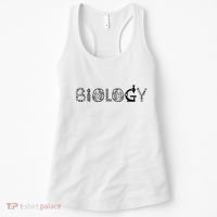 Biology Microscope Dna Teacher Paramecium Gift Idea Women's Tank Top thumb 0