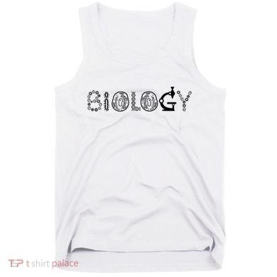 Biology Microscope Dna Teacher Paramecium Gift Idea Tank Top
