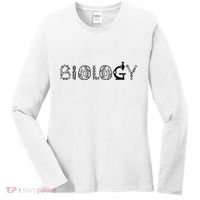 Biology Microscope Dna Teacher Paramecium Gift Idea Women's Long Sleeve Shirt thumb 0