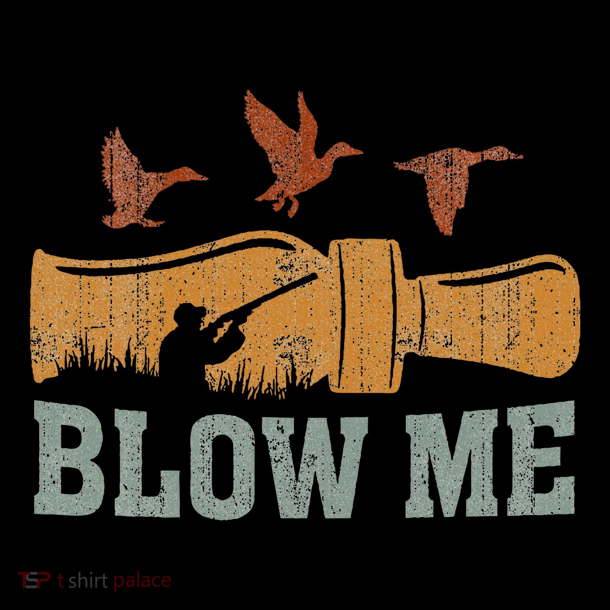 Blow Me Duck Call Waterfowl Hunter Ornament