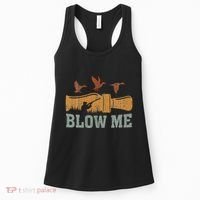 Blow Me Duck Call Waterfowl Hunter Women's Tank Top thumb 0