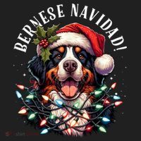 Bernese Mountain Dog Christmas Funny Bernese Navidad Berner Hat thumb 2