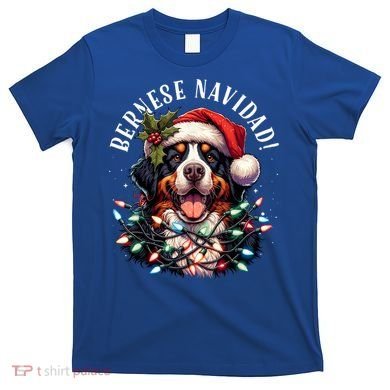 Bernese Mountain Dog Christmas Funny Bernese Navidad Berner T-Shirt