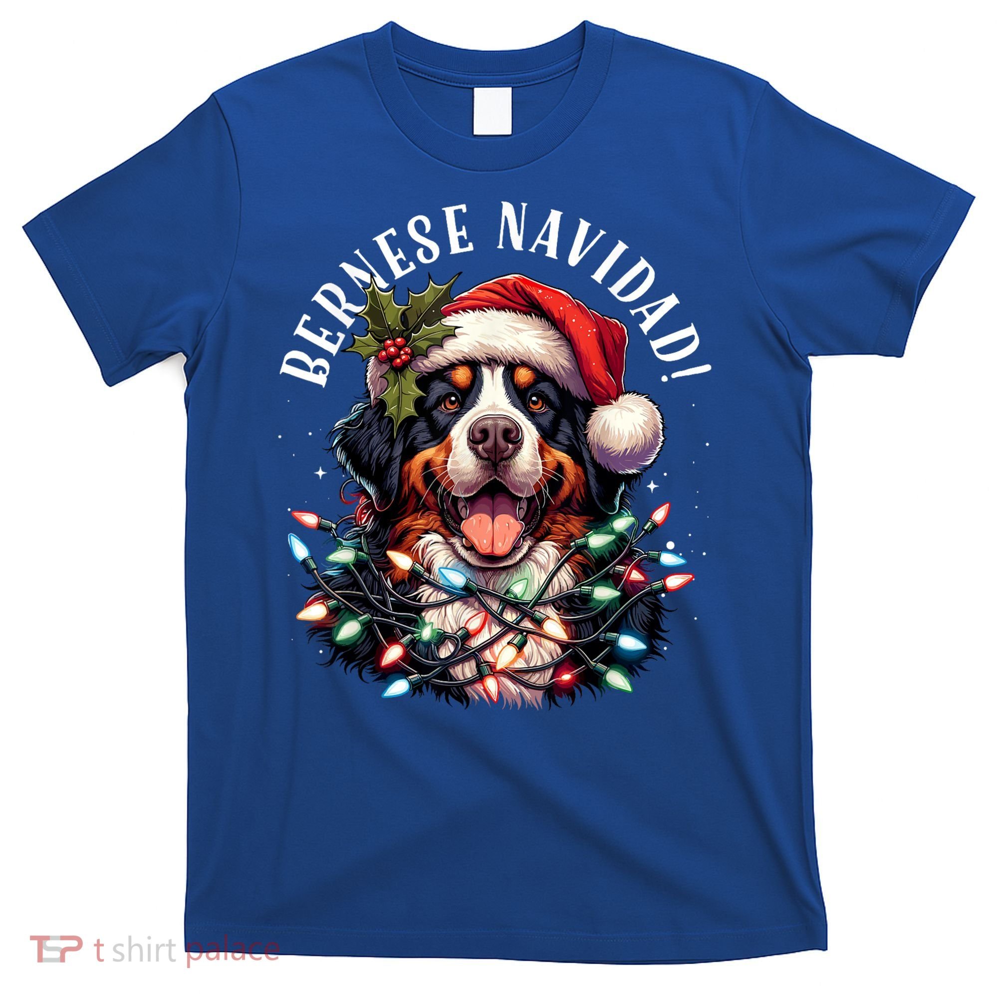 Bernese Mountain Dog Christmas Funny Bernese Navidad Berner T-Shirt