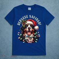Bernese Mountain Dog Christmas Funny Bernese Navidad Berner T-Shirt thumb 5