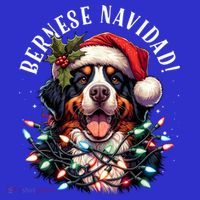 Bernese Mountain Dog Christmas Funny Bernese Navidad Berner Women's Tank Top thumb 5