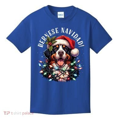 Bernese Mountain Dog Christmas Funny Bernese Navidad Berner Kids T-Shirt