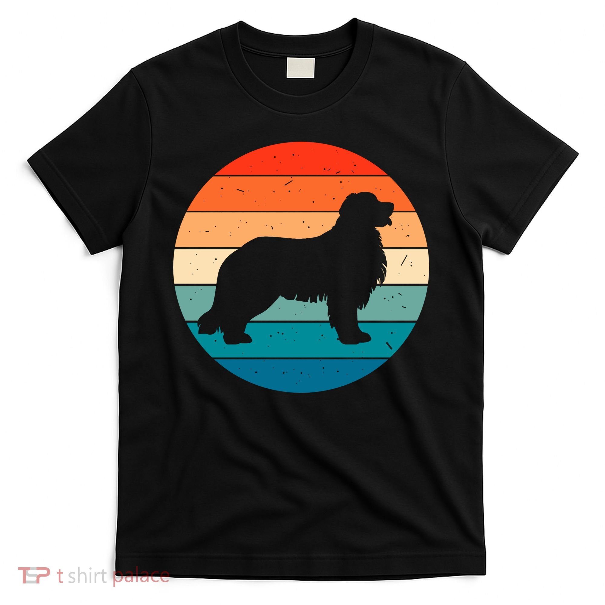Bernese Mountain Dog Retro Vintage T-Shirt