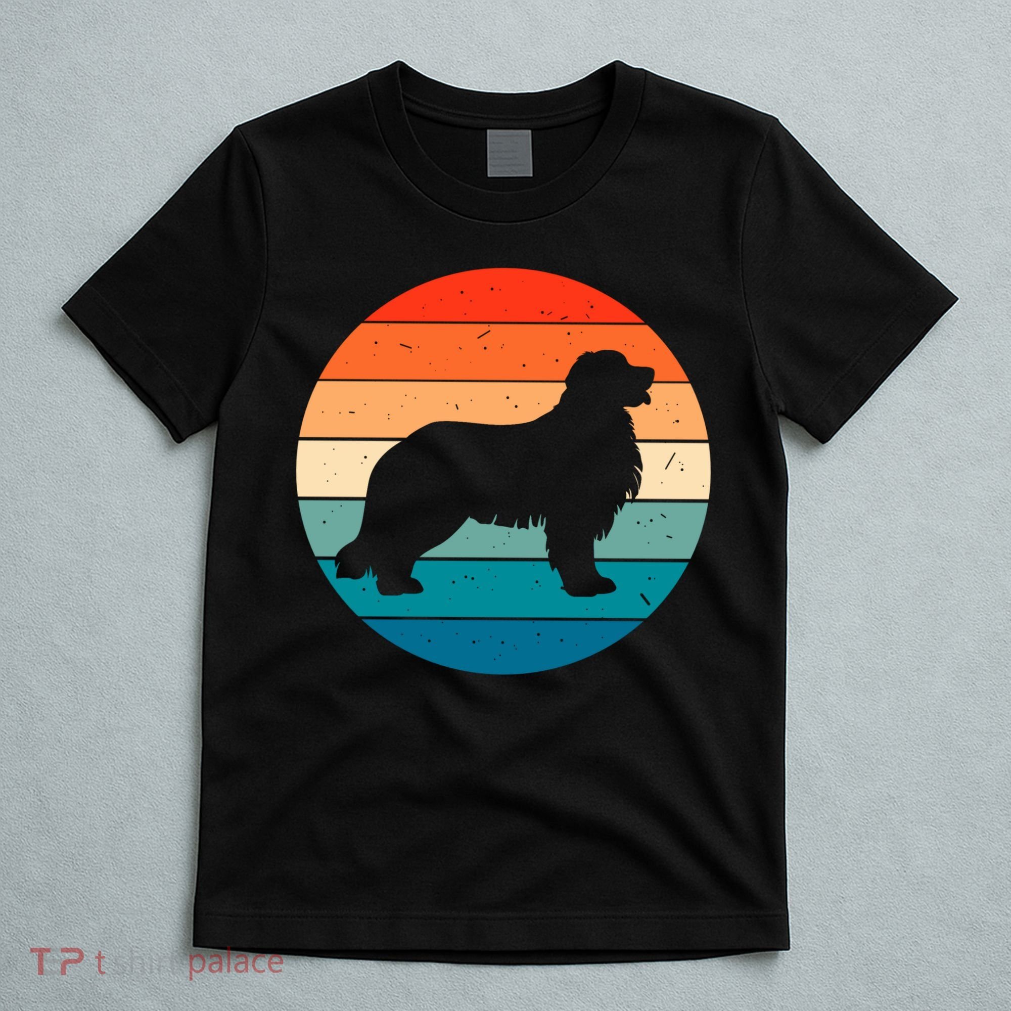 Bernese Mountain Dog Retro Vintage T-Shirt