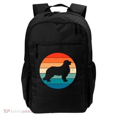 Bernese Mountain Dog Retro Vintage Backpack