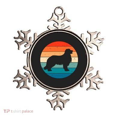 Bernese Mountain Dog Retro Vintage Ornament