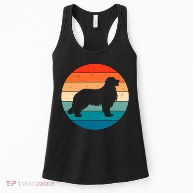 Bernese Mountain Dog Retro Vintage Women's Tank Top