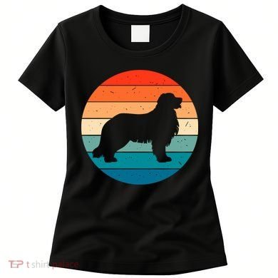 Bernese Mountain Dog Retro Vintage Women's T-Shirt