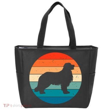 Bernese Mountain Dog Retro Vintage Tote Bag