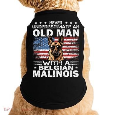 Belgian Malinois Dog Breed Never Underestimate An Old Man Doggie Tank