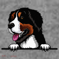 Bernese Mountain Dog Breed Popping Up Fun Dog Owner Toddler Hoodie thumb 2