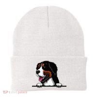 Bernese Mountain Dog Breed Popping Up Fun Dog Owner Beanie thumb 0