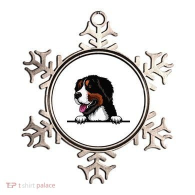 Bernese Mountain Dog Breed Popping Up Fun Dog Owner Ornament