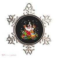 Bernese Mountain Dog Christmas Tree Lights Pajamas Xmas Gift Ornament thumb 0