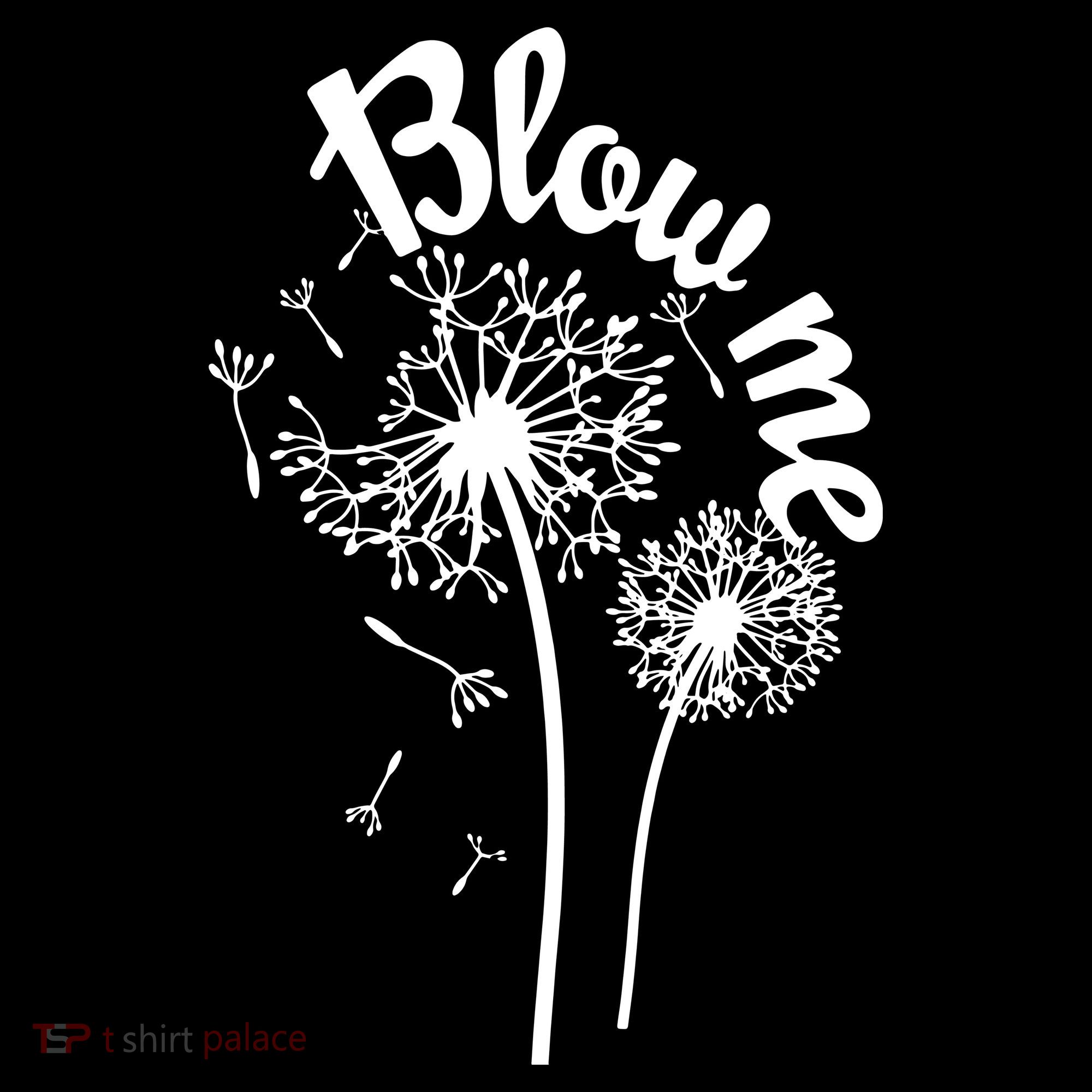 Blow Me Dandelion Doggie Tank