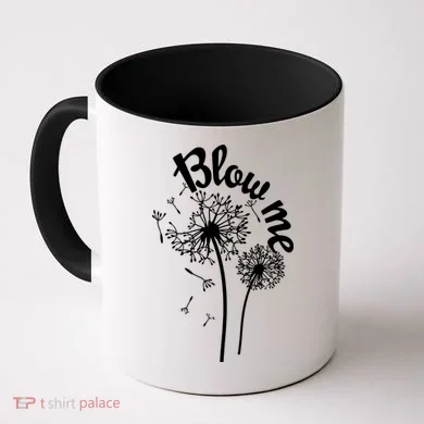 Blow Me Dandelion Coffee Mug