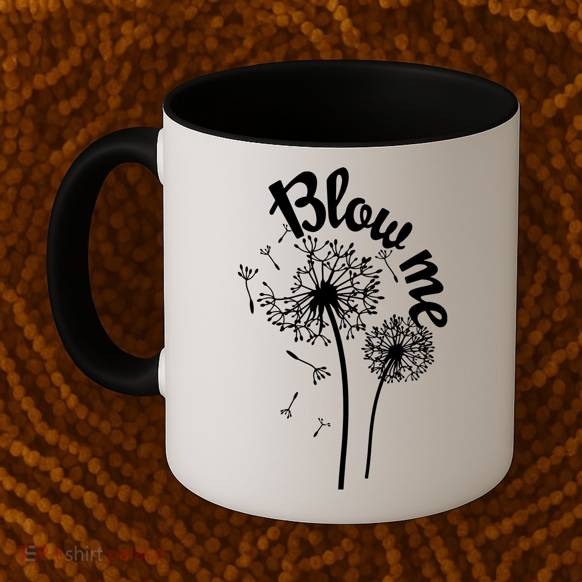 Blow Me Dandelion Coffee Mug