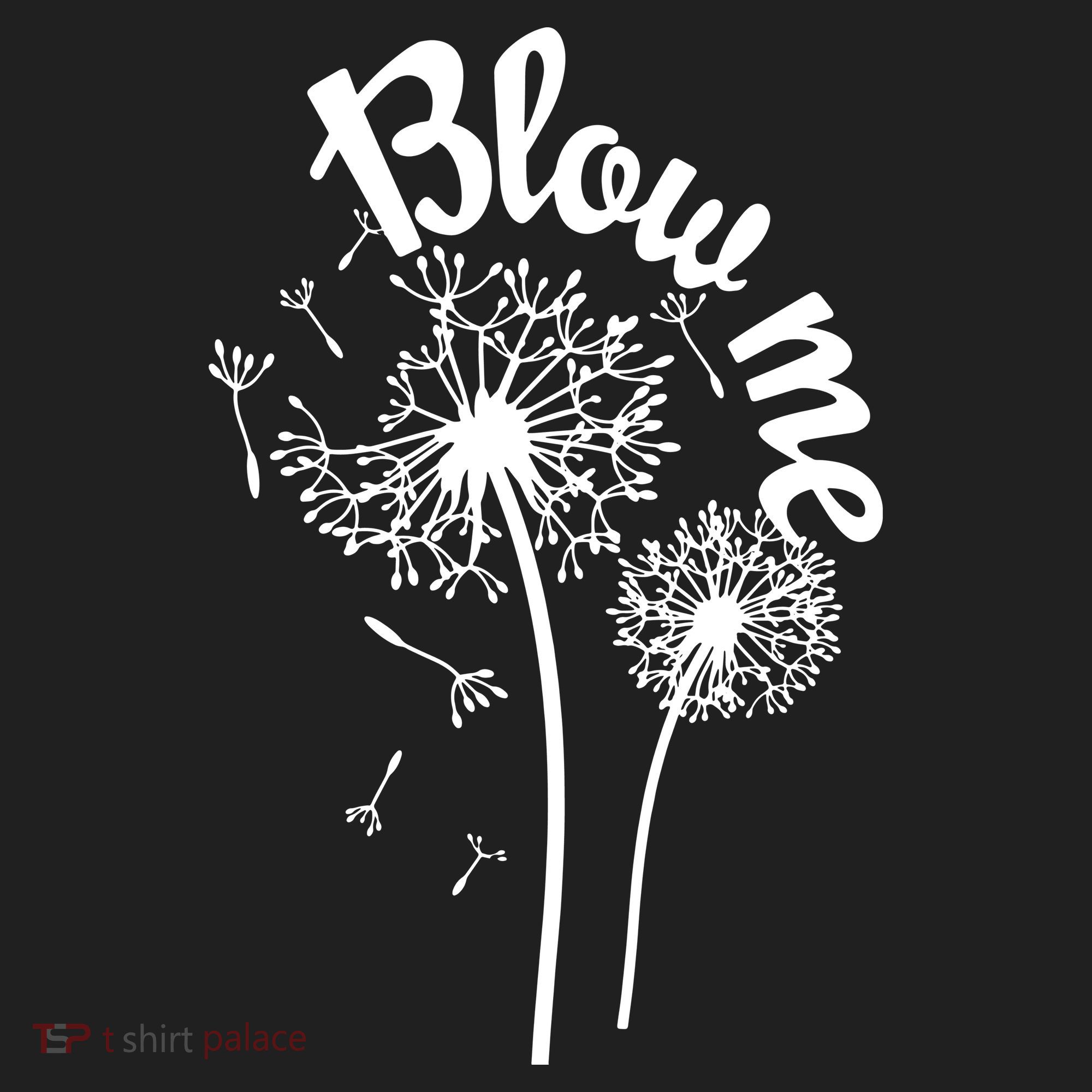 Blow Me Dandelion Tumbler