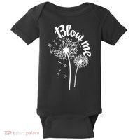 Blow Me Dandelion Baby Bodysuit thumb 0