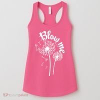Blow Me Dandelion Women's Tank Top thumb 0