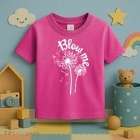 Blow Me Dandelion Toddler T-Shirt thumb 3